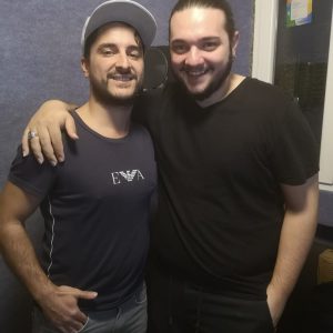 Con Ezequiel Montoya. Grabación de Coros "Suspiros del Flamenco".